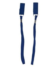 Comfort Axis Universal Walking Stick/Cane Wrist Cord, Stretch Elastic 2 pk Blue
