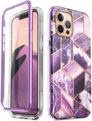 iPhone 12 PRO MAX Case 6.7 Inch i-Blason COSMO Full Body Screen Protector Cover
