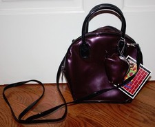 NWT Girls East End Purple Purse Cross-Body Bag
