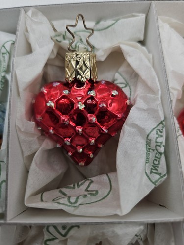 Inge-Glas Christmas Ornaments Miniatures The Bridal Collection Set of 12 w/COA - Picture 14 of 15