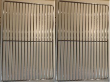 Bartscher 2 Stück Edelstahlrost sehr stabil für Backofen Bäckerei 40 x 60 cm