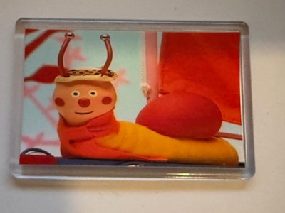 Brian The Snail, Magic Roundabout, 60's Children TV programme, Fridge Magnet