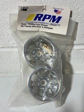 Rpm 82133 Vintage 110 Rc Bully Frt Chrome Wheels Rims Traxxas Stampede Rustler Rpm 82133 Vintage 110 Rc Bully Frt Chrome Wheels Rims Traxxas Stampede Rustler