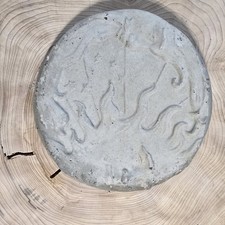 Hand Made Cement Sun And Moon