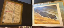 Scrapbook of 40+ Vintage Prints: Historic Aircraft / American WWII Fighter Jets