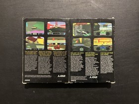 Club Drive & Checkered Flag (Atari Jaguar) In Boxes with Manuals Tested & Work!