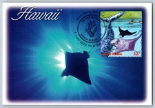 2023 UN Stingray FDC Maxi Card