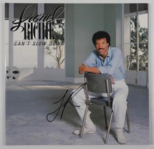 Lionel Richie JSA Signed Autograph Album Record Can't Slow Down