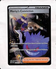 Pokemon 2024 SV05 Temporal Forces Morty's Conviction 211/162 SIR Holo English on eBay
