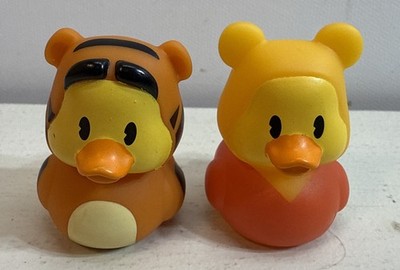 Disney Duckalooz POOH & TIGGER Calendar Countdown Christmas New 2 Rubber Ducks