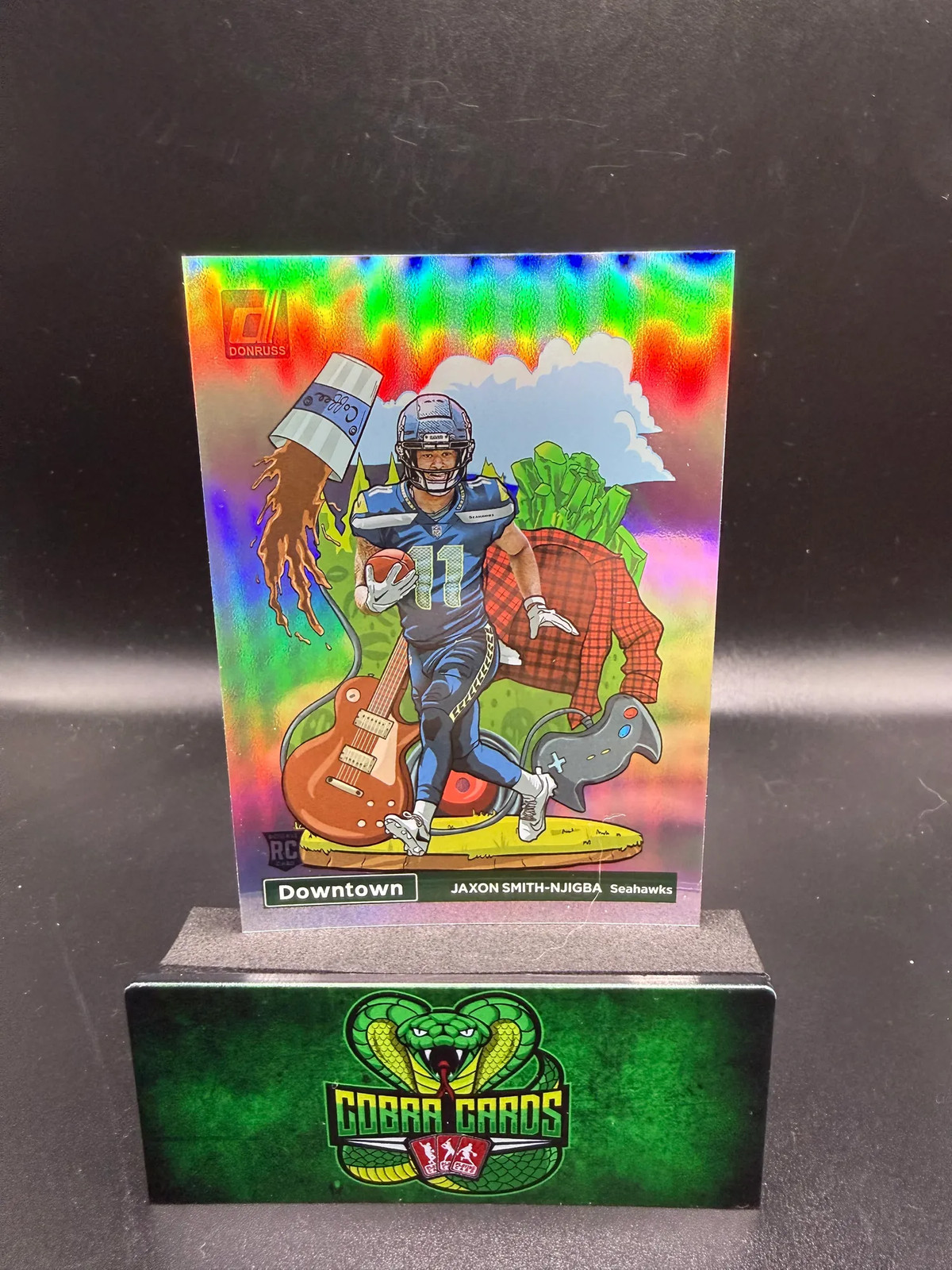 2023 Panini Donruss Jaxon Smith-Njigba #D-15 Downtown RC