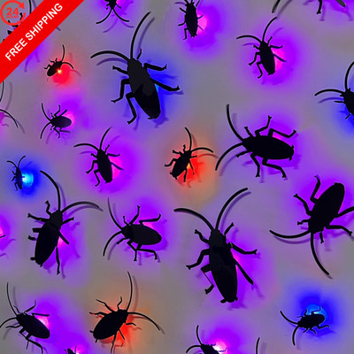 DR.DUDU 36 Max: 5.9'' x 5.1'' | Min: 2.4'' x 2'', Cockroaches-red, Purple, Blue