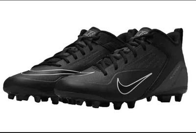Nike Alpha Huarache 8 Varsity Lacrosse Cleats Black Grey CZ6558-011 Men s 12