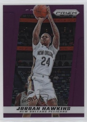 2024-25 Panini Prizm Deca Purple Prizm 38/99 Jordan Hawkins #65 pe8