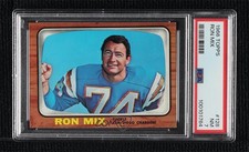 1966 Topps Ron Mix #128 PSA 7 HOF 1q7