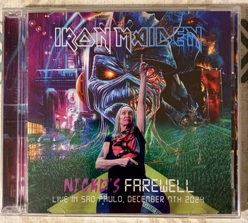 Iron Maiden Nicko's Farewell - 2 CD Limited Edition 200 copies Worldwide - 2025