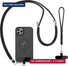 Cell Phone Lanyard 2 Pcs-1 Pcs Adjustable Neck Strap,1 Pcs Wrist Strap, 2 Pcs Pa