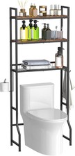 Over Toilet Bathroom Organizer 3 Tier, NOVIMANGO Over The Toilet Storage