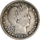 1895-P Barber Quarter