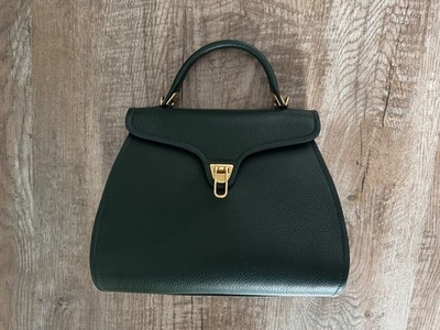 coccinelle marvin medium bag mallard green