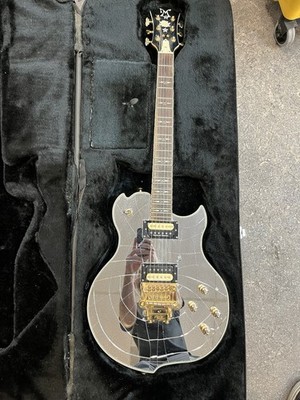Minarik American Made Electric Guitar Broken Mirror With Case Rare Kiss Ace