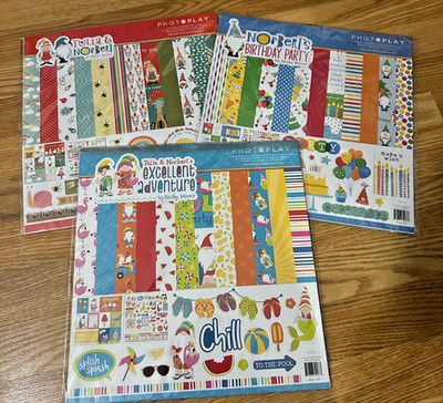 Tulla & Norbert's excellent adventure 3 gnomes Collection packs to choose from