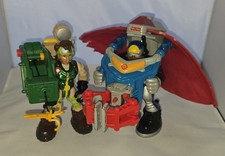 Rescue Heroes Lot Of 2 With Accessories 