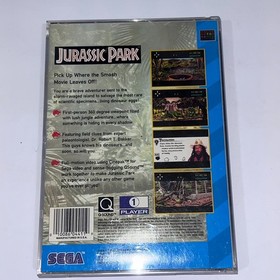 Jurassic Park (Sega CD, 1993) - Box Only No Manual
