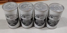 Set of 4 Casselton 1879-1979 Centennial Bottom Opened Beer Cans Cold Spring MN
