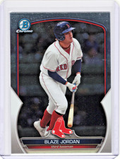 2023 Bowman Chrome Refractor Blaze Jordan Boston Red Sox BCP-167 MLB