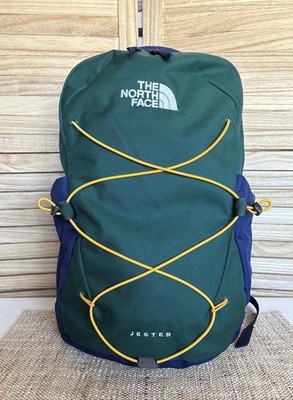 THE NORTH FACE-Backpack Jester School Laptop Hunter Green 28L EUC!