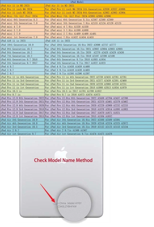 Kids Case For iPad Air M3 11 in 2025 Shockproof Heavy Duty Rubber Cover Stand - Image 2 of 4