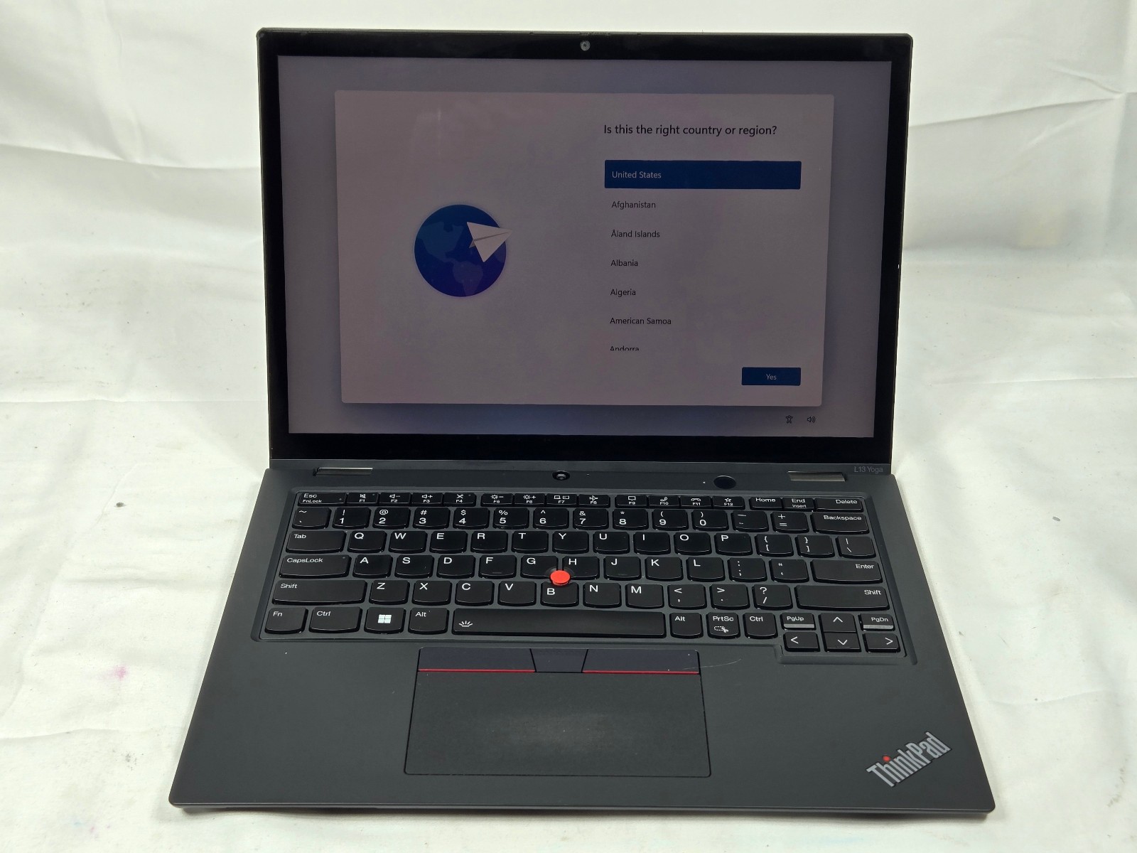 Lenovo L13 Yoga Gen 3 i5-1235U 13.3" Touch 8GB RAM 256GB SSD Windows 11 *Read*