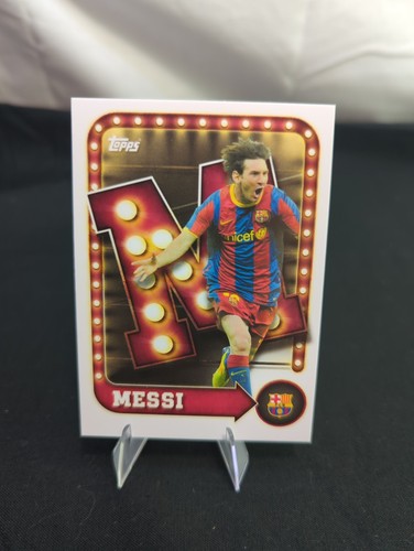 Topps 2025 Messi FC Barcelona #27 UEFA Champions League Soccer Card