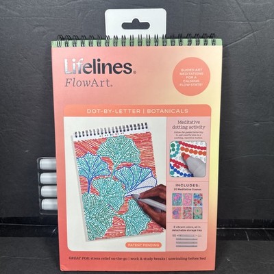 Lifelines FlowArt Dot By Letter Botanicals #165005 - Brand New!