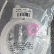 QuickConnect Faucet Mount Water Adapter Kit 25ft Tubing Fittings White