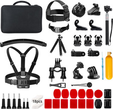 AKASO 60 in 1 Action Camera Accessories Kit Compatible with EK7000/EK7000 Pro/Br