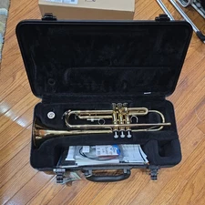 Yamaha YTR200ADII Advantage Series Standard Trumpet - Gold (freshly restored)