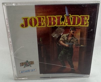 Joe Blade - gebrauchte Atari ST Game Disc - CRACKED CASE