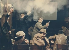 Photo de Plateau du film la Bande à Bonnot avec Jacques Brel