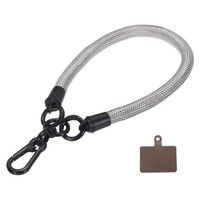 Handy SchlüSselband Universal Polyester Handgelenkband Grau Silber 1 Pack