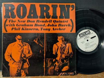 New Don Rendell Quintet    Roarin' 1961 Jazzland Promo Graham Bond John Burch LP