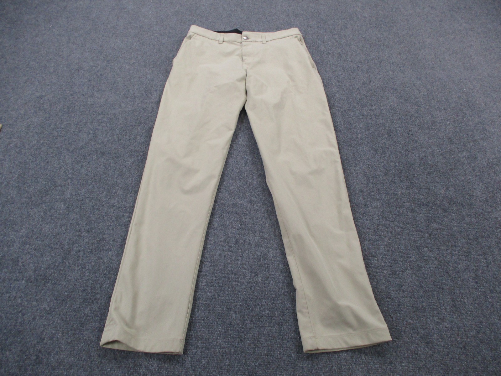 Lululemon Pants Mens 32 Beige Chino ABC Classic Fit Warpstreme Business LM5ar4t