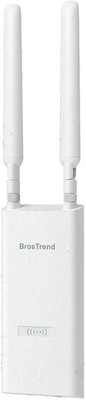 BrosTrend AC1200 Outdoor WLAN Access Point Hohe Reichweite, Gigabit Wireless