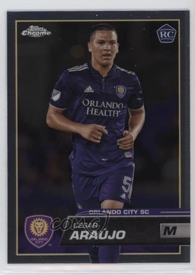 2023 Topps Chrome MLS Cesar Araujo César Araújo #66 Rookie RC 0vl1