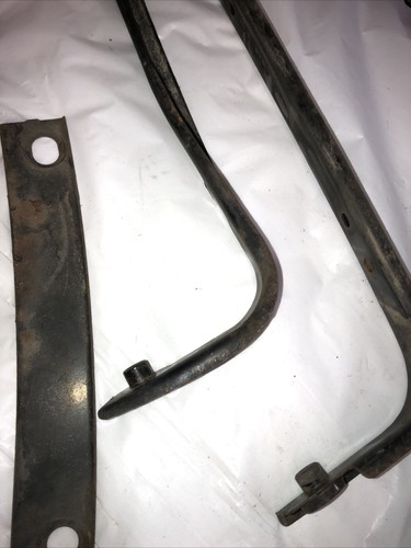1995-1999 Mitsubishi Eclipse rear bumper 2GB 6pc bent reinforcement bracket D51 - Picture 10 of 13