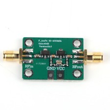 30‑4000MHz 40dB Gain RF Broadband Amplifier Module For FM HF VHF/UHF
