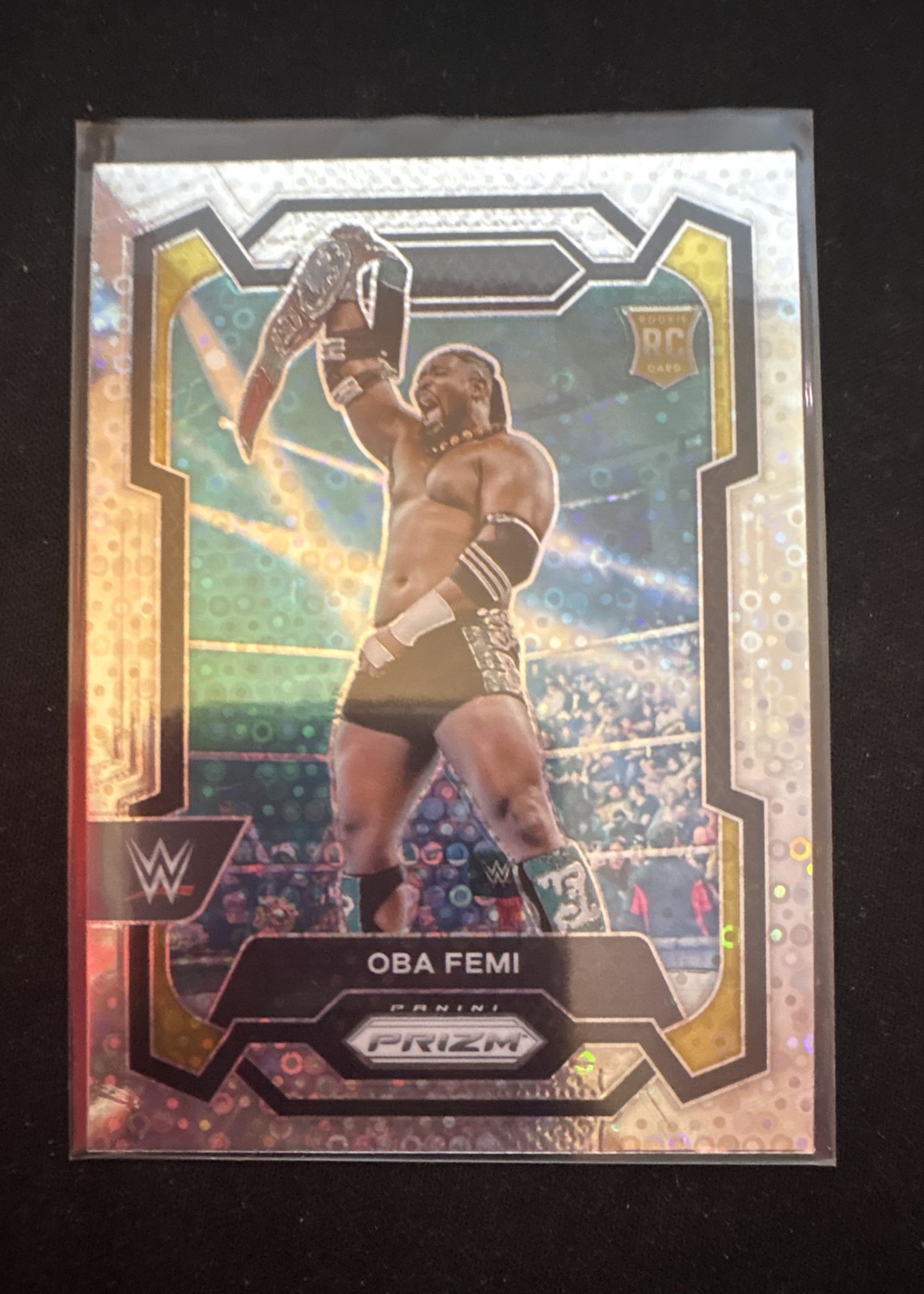 2024 Panini Prizm WWE - Oba Femi #199 Under Card Prizm (RC)