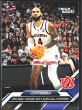 Johni Broome Basketball Card 2024 Bowman U Now NCAA March Madness