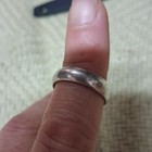 Vintage Sterling Silver 925 Band Style Ring Size 6.75. — photo 3
